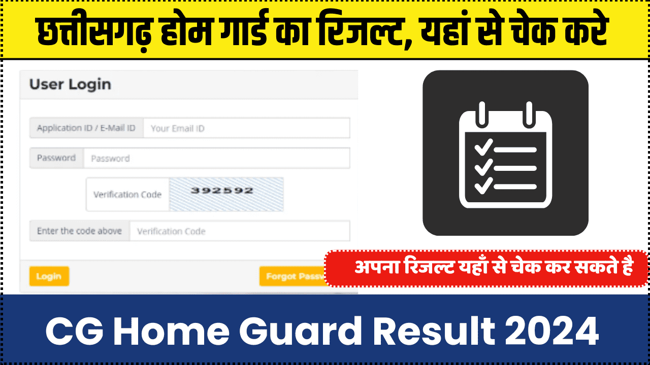 CG Home Guard Result 2024